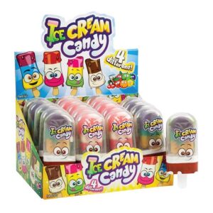 Raindrops  Ice Cream Candy 0.77oz Lollipop 12ct